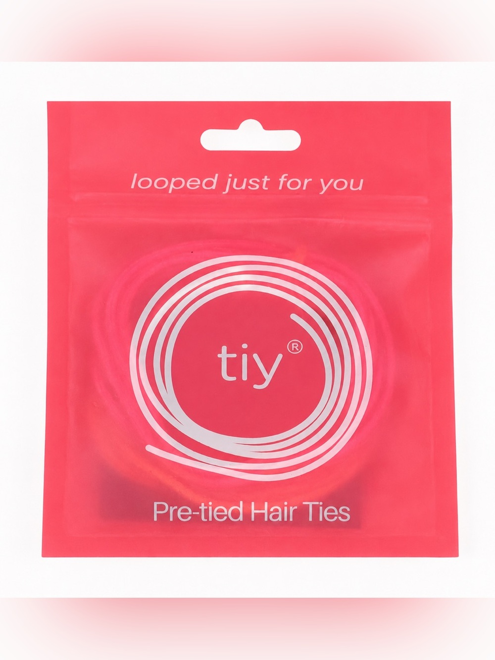 TIY Pre-Tied Hair Ties – Pink | New Sealed Pack